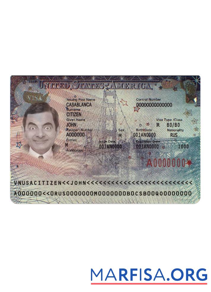 Downloadable Usa travel visa version 2 download for verification